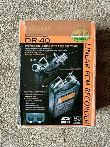 Photo of free Tascam dr-40 audio recorder (South Acton, W4) #1