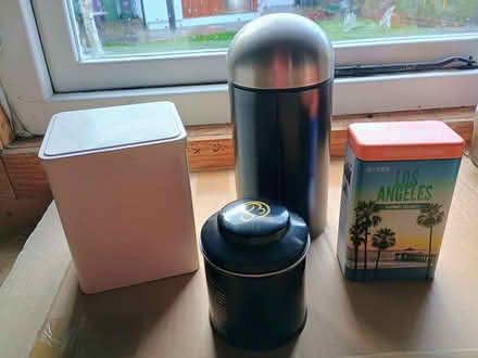 Photo of free Storage tins large and small (Monkstown, County Dublin) #1