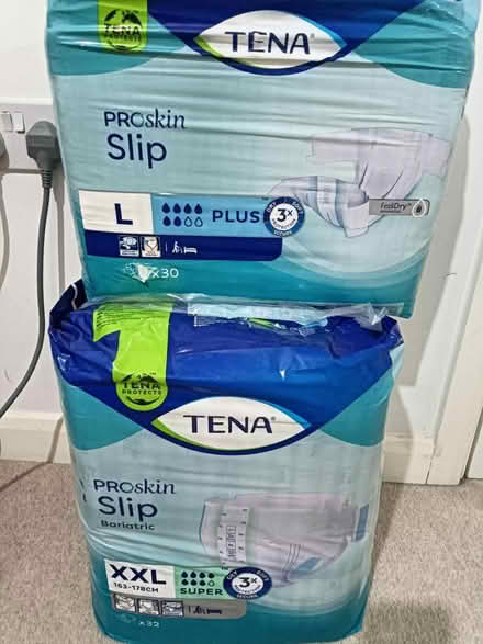 Photo of free Tena proskin slip (L4) #1