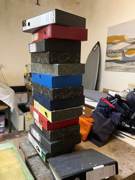 Photo of free 12 box files (Tipton St John EX10) #1