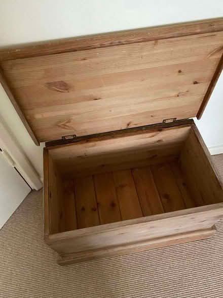 Photo of free Small pine chest (Henley-on-Thames RG9) #2