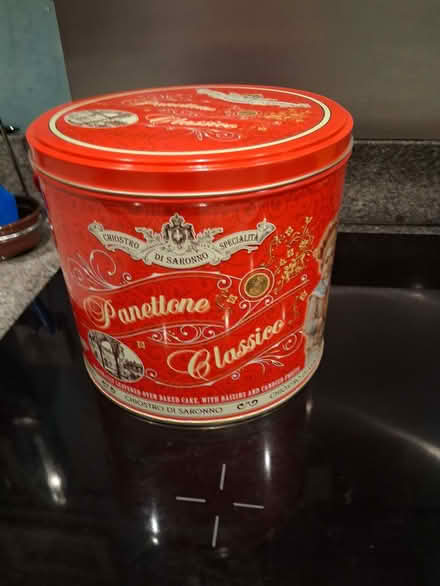 Photo of free Panettone tin (empty!) (Stroud GL5) #1