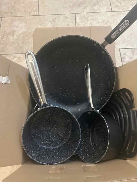 Photo of free Saucepans and lids (Woodford Green) #1