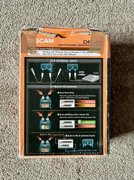 Photo of free Tascam dr-40 audio recorder (South Acton, W4) #3