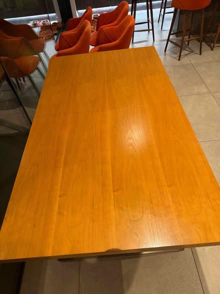 Photo of free Dwell attra extending dining table with brush steel leg10/12 (Mill Hill Circus NW7) #3