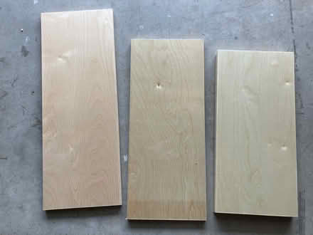 Photo of free wood shelving pieces (NE Pleasanton) #1