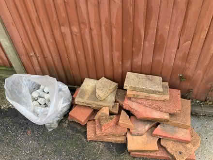 Photo of free Crazy paving/hardcore 4 bag ballast (aldershot GU12) #1