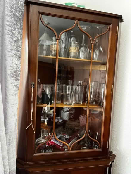 Photo of free Corner cabinet with key (Horsehay TF4) #1
