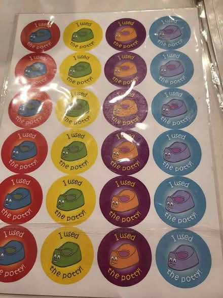 Photo of free Children's stickers for potty training and effort (World's End RH15) #1