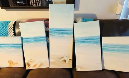 Photo of free Canvas/wall art: Beach scene (Sunrise Manor/Eastside) #1