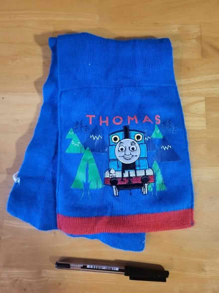 Photo of free Thomas the tank engine scarf (Ballyclare BT39) #1