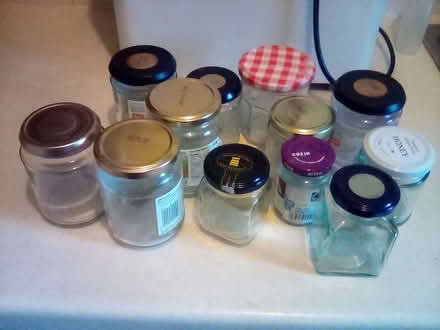 Photo of free 12 Glass bottles with lids (Oxon SY3) #1