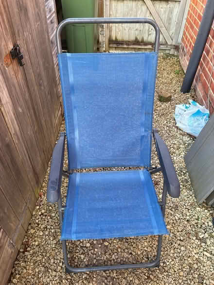Photo of free Camping chair (Leckhampton GL53) #1