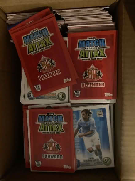 Photo of free Box of match attax cards (South Croydon CR2) #2