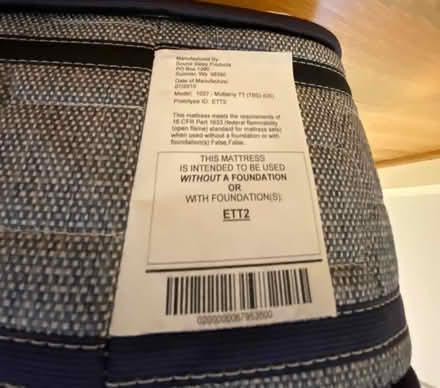 Photo of free Twin Mattress (NE Ballard) #4