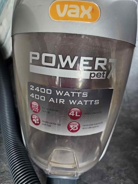 Photo of free Vax vacuum cleaner (Stourport on Severn DY13) #2