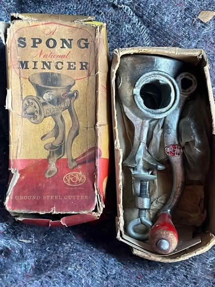 Photo of free Spong vintage mincer (Sutton Courtenay OX14) #1