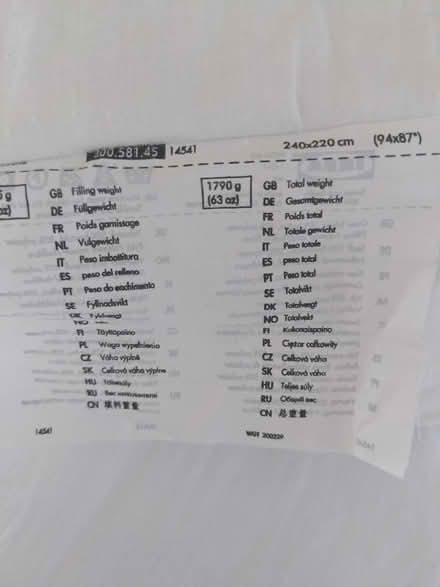 Photo of free Lightweight IKEA polyester King SizeDuvet. (Ditchling Common BN6) #3