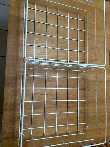 Photo of free 2 x kitchen storage baskets (Mansfield nottinghamshire) #1