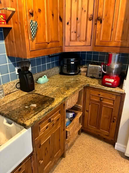 Photo of free Kitchen cabinets, Belfast sink, etc (Ballintoy, NI, BT54 6LZ) #1