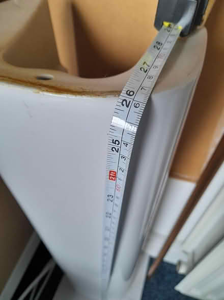 Photo of free Bathroom basin pedestal and taps (SW Edinburgh EH14) #3