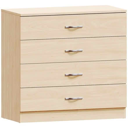 Photo of free pine 4 Drawer Chest of Drawers (TW1) #1