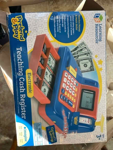 Photo of free Children’s teaching cash register (West Billerica) #2
