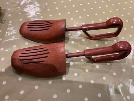 Photo of free A pair of shoe trees / shaper inserts (Tideswell SK17) #1
