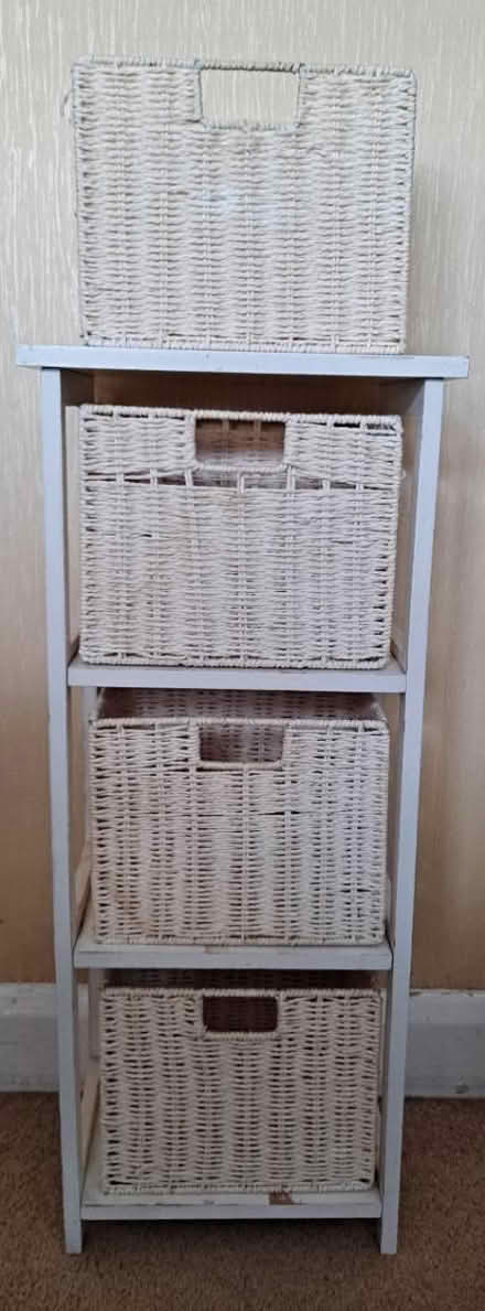 Photo of free Storage with 4 baskets (Cheshunt EN8 8PH) #1