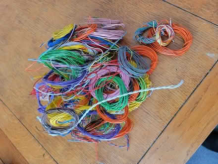 Photo of free Large amount of small (1amp) wire (Nailsea BS48) #2