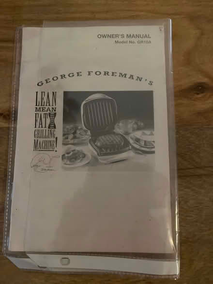 Photo of free George Forman Grill (Niles) #2