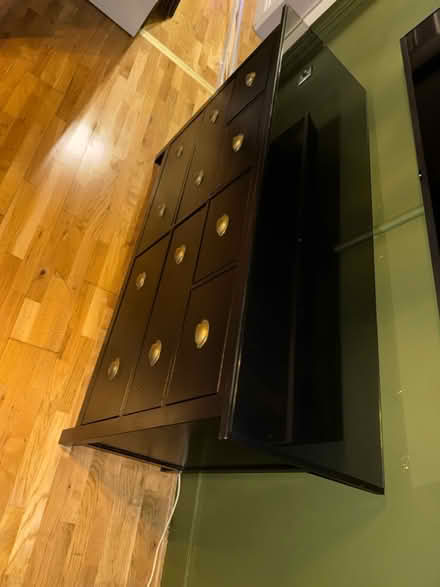 Photo of free Dresser drawers, glass top (Mayfair W1K) #3