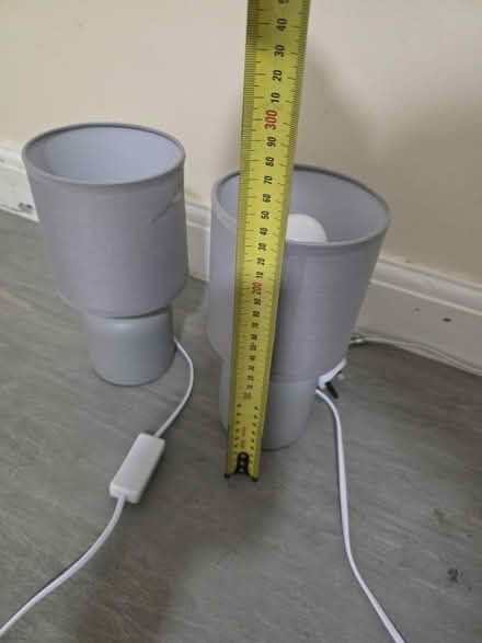 Photo of free 2 bedside table lamps (SG5) #1