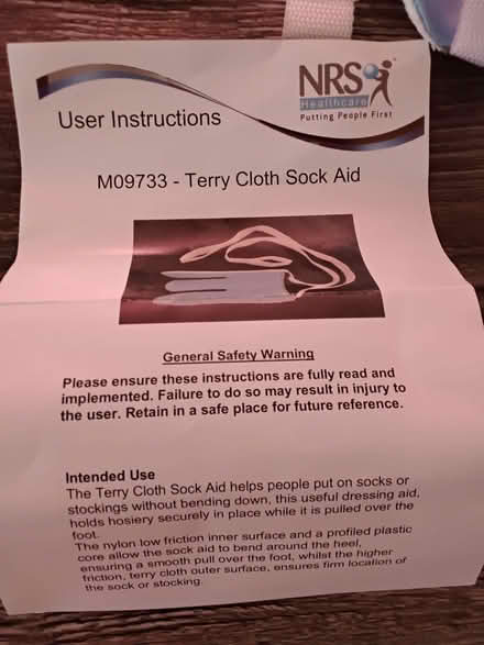 Photo of free Sock aid and shoe horn (Carnforth LA5) #2