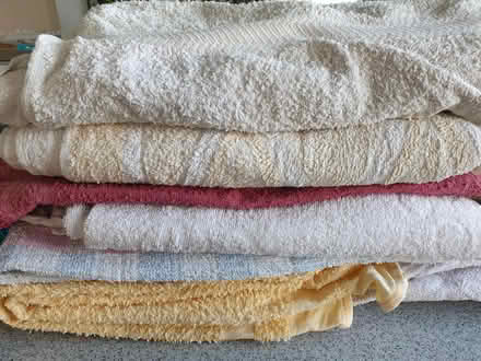 Photo of free Clean, old, thin towels . (Heysham LA3) #1