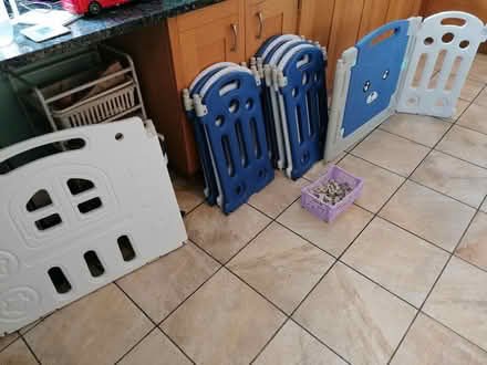 Photo of free Play pen for a toddler. (Hartwood Green PR7) #1