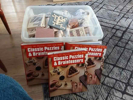 Photo of free Wooden puzzles (ME12) #1