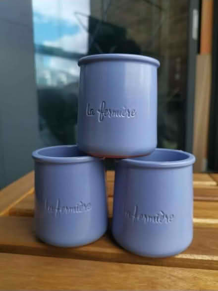 Photo of free La fermiere terracota & glass pots (SE16) #1