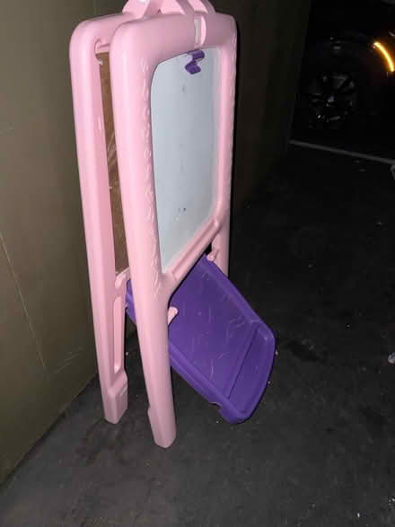 Photo of free Child’s folding easel & chalkboard (Valencia Avenue, Sunnyvale) #2