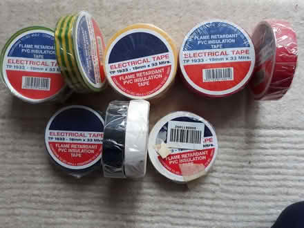 Photo of free Electrical Tape TP 1933 - 19mm x 33 mtrs (Penzance TR18) #1