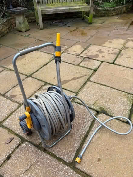 Photo of free Long hose on movable wheeled reel (Hook Norton OX15) #1