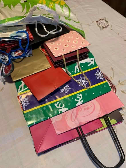 Photo of free Pile of Gift Bags (Brassington DE4) #1