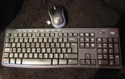 Photo of free Logitech Wireless Mouse and Keyboard (Fitzrovia NW1) #1