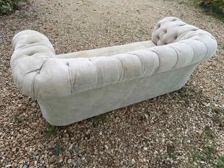 Photo of free Victorian Chesterfield sofa (Worminghall HP18 9LE) #3