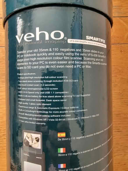 Photo of free Veho 35mm slide scanner system (Nailsea BS48) #2
