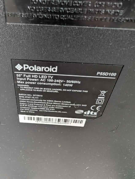 Photo of free TV - spares or repairs (B45 Frankley) #2