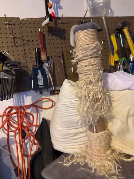 Photo of free Cat tree needs new jute (Far West side of Danbury) #2