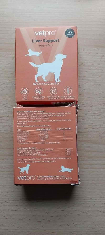 Photo of free Vetpro liver support (Benniworth LN8) #1