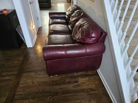 Photo of free Leather Sofa (Buford, GA by Hamilton Mill Rd) #3