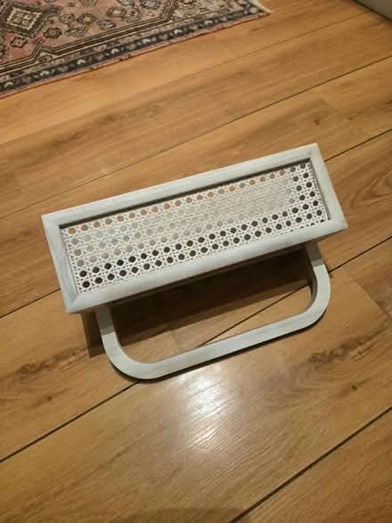 Photo of free Rattan shelf towel holder (TF5 Admaston) #1